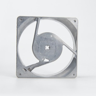 The manufacturer of aluminum alloy industrial fan cooling fan frame housing die casting parts