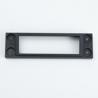 Aluminum alloy automotive navigation control panel housing die-casting component