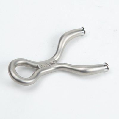 Customized production of sandblasted aluminum alloy outdoor slingshot die-casting parts