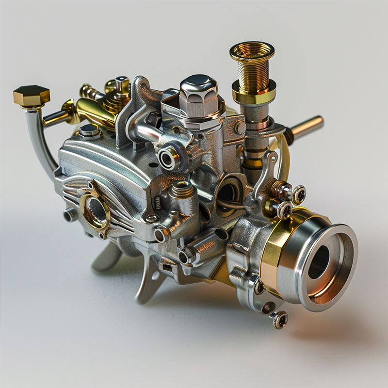 Die-cast aluminum alloy automotive carburetor professional hardware parts manufacturers