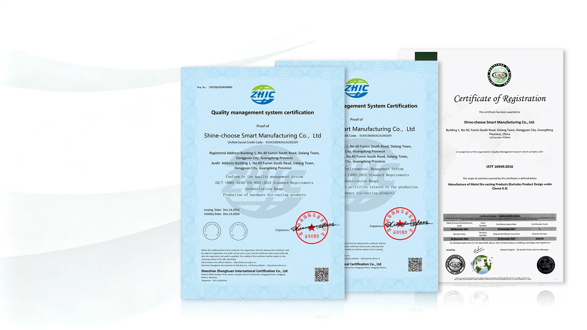 Quality Guaranteed | Certified Manufacturing