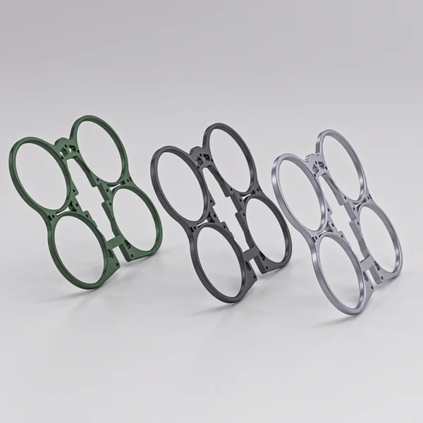 Magnesium Alloy Quadcopter Crash-Resistant Frame | Lightweight One-Piece Die Casting - Image 2